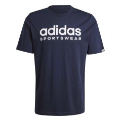 adidas Graphic Logo pánske tričko Navy SPW