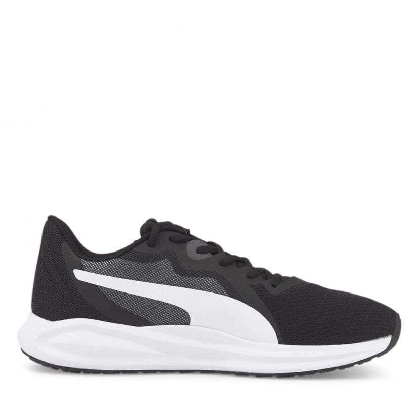 Puma Twitch Runner pánska bežecká obuv Black/White