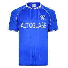 Score Draw Chelsea Retro Home Shirt 2000 Adults Blue/White