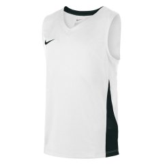 Nike Unisex Kids Performance Basketball Jersey White/Black