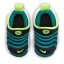 Nike Dynamo GO Baby/Toddler Easy On/Off Shoes Blk/Volt/Petrol