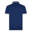 Castore England Cricket SS Polo Shirt Blue Depths