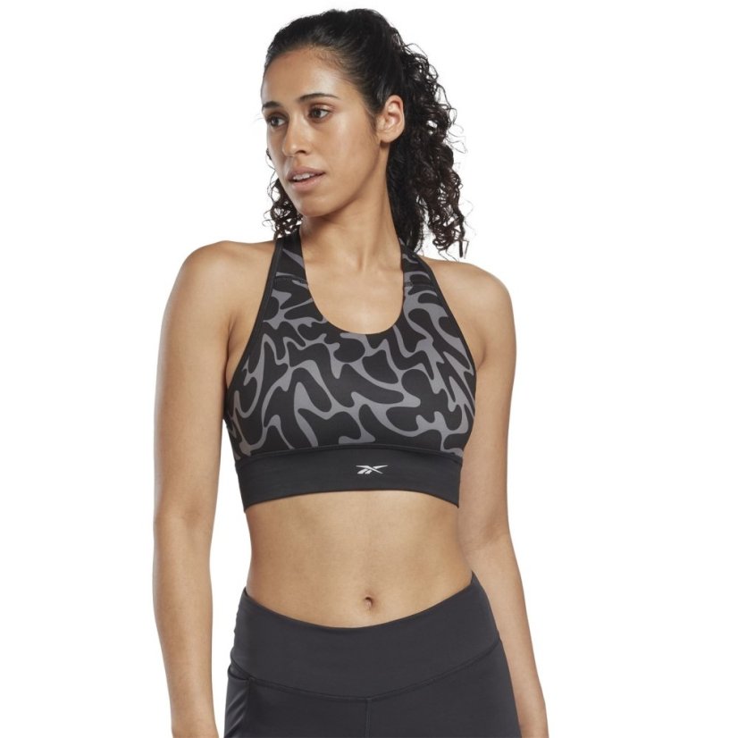 Reebok Run Bra - Aop Ld99 Black