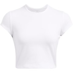 Under Armour Women's Short-Sleeve Performance Gym Top White