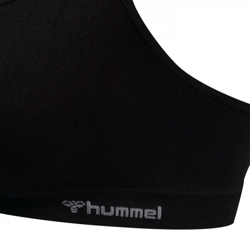 Hummel Hummel 3 Pack Seamless Bras Womens Black