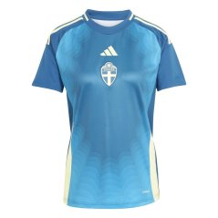 adidas Sweden Away Football Shirt 2025 Womens Legend Marine