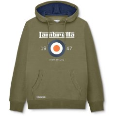 Lambretta Men's Target Hoodie Green