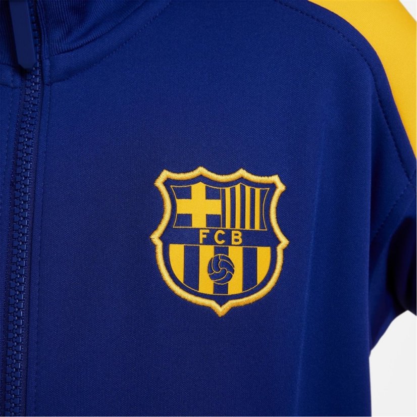 Nike FC Barcelona Chinese New Year Anthem Jacket 2023 2024 Juniors Royal Blue