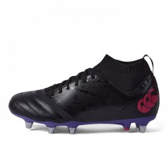 Canterbury Stampede Pro SG Rugby Boots Adults Black/Violet
