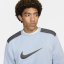 Nike Fleece Crewneck Jumper Blue/Iron Grey
