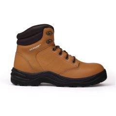 Dunlop Dakota Steel Toe Cap Safety Boots Honey
