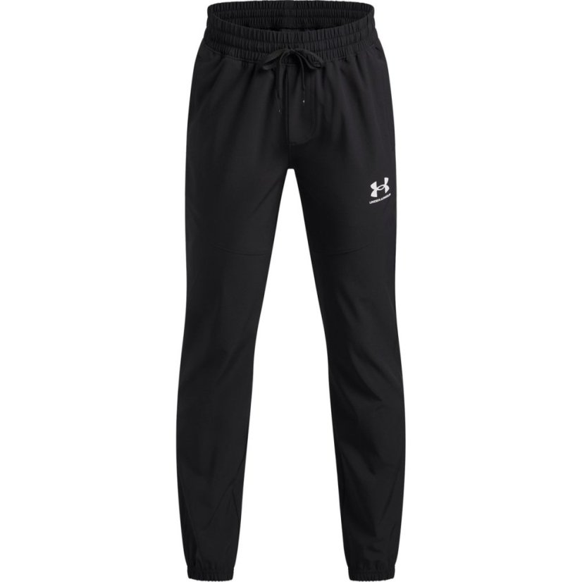 Under Armour UA Vibe Woven Boys Joggers Black/White