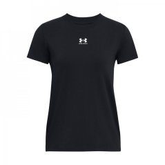Under Armour Rival Core Short Sleeve Womens Black