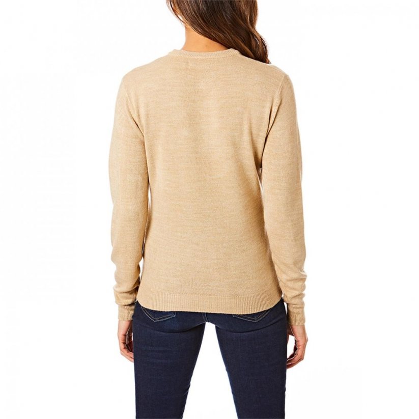 Light and Shade Supersoft Jumper Ladies Camel