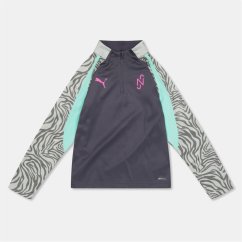 Puma Kids' NJR Creative Drill Top Grey/Mint