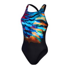 Speedo Women's One Piece Swimsuit Black/Blue