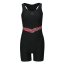 Slazenger Boy Legsuit Womens Black/Fuschia