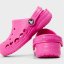 Crocs Baya Clogs Childrens Electric Pink
