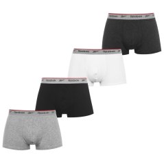 Reebok 4 Pack Everyday Mens Trunks Dark Asst