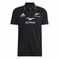 adidas All Blacks Home pánske polo tričko Black