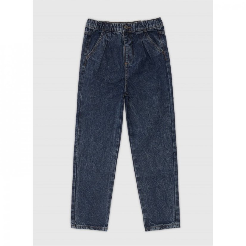 Firetrap Mom Jeans Junior Girls Light Wash