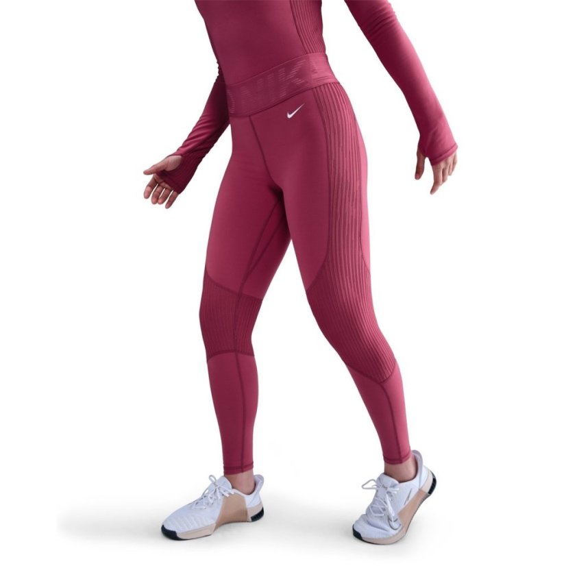 Nike Women's Performance Gym Legging Sweet Beet/Wht