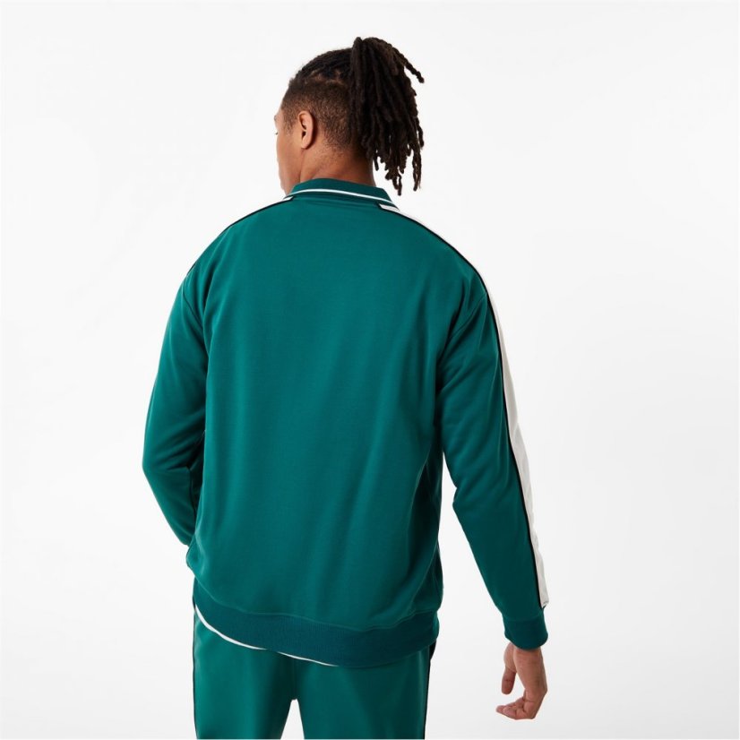 Slazenger ft. Aitch Piping Track Jacket Forest Green