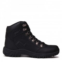 Gelert Leather Boot Junior Walking Boots Black