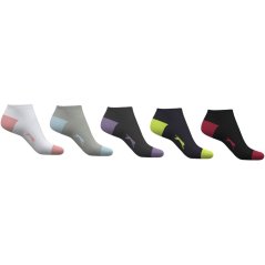 Slazenger 5 Pack Trainer Socks Junior Size 1-6 Colours