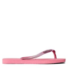 Havaianas Unisex Kids Square Glitter Velvet Rose Flip Flops Velvet Rose