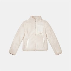 Gelert Teddy Fleece Zip-Up Jacket Juniors Cream