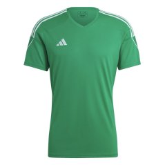 adidas Men's Tiro Short Sleeve Performance T-Shirt Green/White