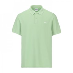 Slazenger Plain Polo Shirt Mens Green