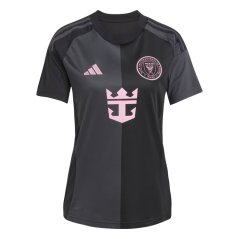 adidas Inter Miami Away Messi Shirt 2025 2026 Womens Black