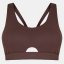 USA Pro Twist Back Bra Womens Espresso