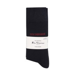 Ben Sherman Ben Sherman 5 Pack Men's Crew Socks Black