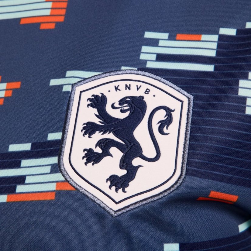 Nike Netherlands Academy Pro Pre Match Shirt 2024 Womens Blue