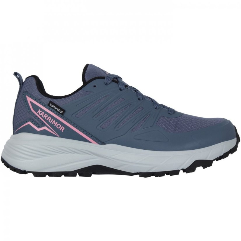 Karrimor Caracal WP Womens Trainers Navy/Pink