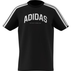 adidas Collegiate Graphic T-Shirt Kids Black
