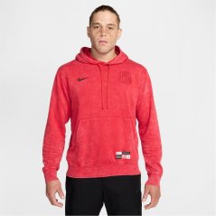 Nike FC Club Third Men's Nike Soccer French Terry Pullover Hoodie University Red