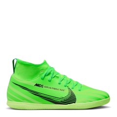 Nike Jr. Superfly 9 Club Mercurial Dream Speed Indoor Football Boots Green/Black