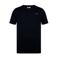 Slazenger Plain pánske tričko Black
