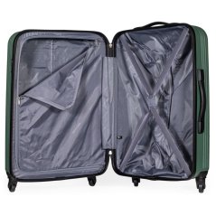 Pierre Cardin Harley Ultra Strong Suitcase Hard Shell Luggage Khaki