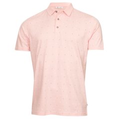 Calvin Klein Golf CK G Stk Prnt Polo Sn99 Babypink