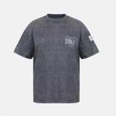 Everlast Men's NYC 1910 Oversized T-Shirt Washed Grey