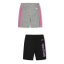 Reebok Kids' Jersey Jogger Shorts Silver