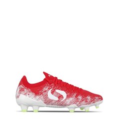 Sondico Blaze Junior FG Football Boots Red/White