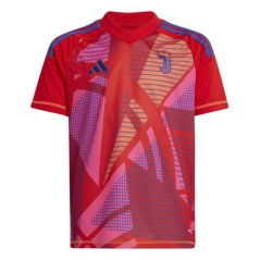 adidas Juve Gk Jsy Y T-Shirt Unisex Kids Red