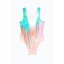 Hype Kids' Drips One Piece Swimsuit Multi