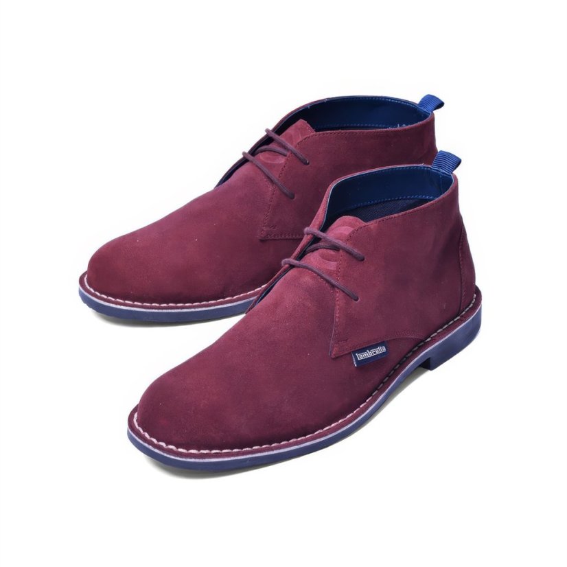 Lambretta Desert Boot Bordo